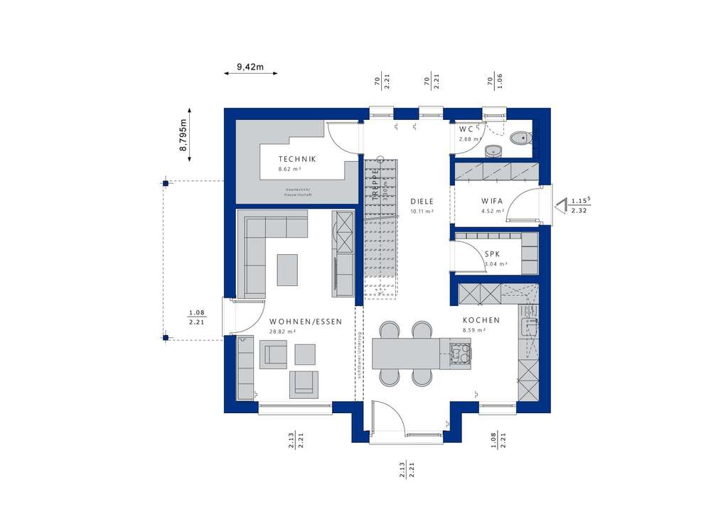 Immobilie in Mühlingen - Entspannt bauen, entspannt Leben - sichern sie sich jetzt Fördermittel und unsere Festpreisgarantie  - Bild 1