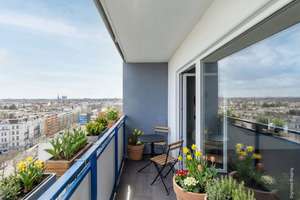 Moderne 2-Zimmer-Wohnung mit spektakulärem Weitblick über Berlin – Die vollständige Adresse der Immobilie erhältst du vom Anbieter., 10789 Schöneberg, Berlin – Vorschaubild 3