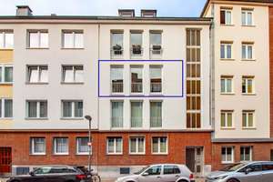 Attraktives Stadtwohnen – helle 3-Zimmer-Wohnung mit Balkon in zentraler Lage – Die vollständige Adresse der Immobilie erhältst du vom Anbieter., 52064 Hangeweiher, Aachen – Vorschaubild 1