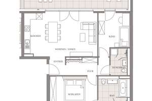 Über den Dächern Oberkassels: Neubau -Penthouse mit großzügiger Dachterrasse – 40545 Oberkassel, Düsseldorf – Vorschaubild 10