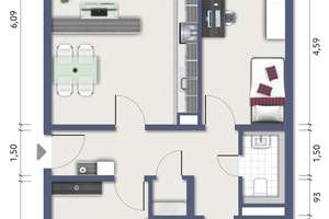 Moderne 3-Zimmer-Neubauwohnung in Wilmersdorf – Durlacher Straße 3-5, 10715 Wilmersdorf, Berlin – Vorschaubild 8