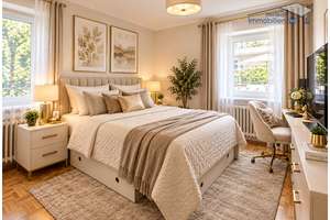 Schöne 3-Zimmer-Wohnung mit zwei Balkonen und Wintergarten direkt am Park – 86825 Bad Wörishofen – Vorschaubild 25