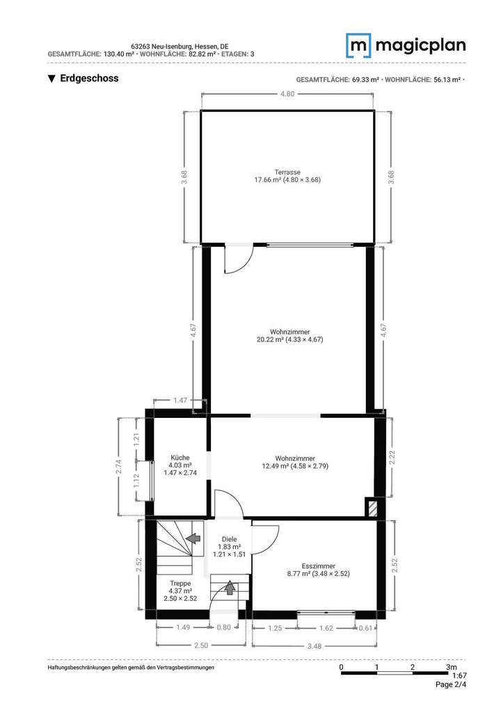 Grundriss Erdgeschoss