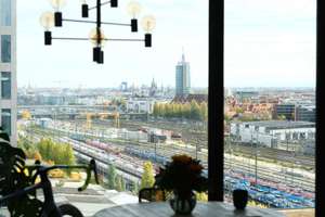 Modernes Skyline-Apartment im 11. OG am Hirschgarten mit Concierge-Service – Die vollständige Adresse der Immobilie erhältst du vom Anbieter., 80639 Nymphenburg, München – Vorschaubild 9