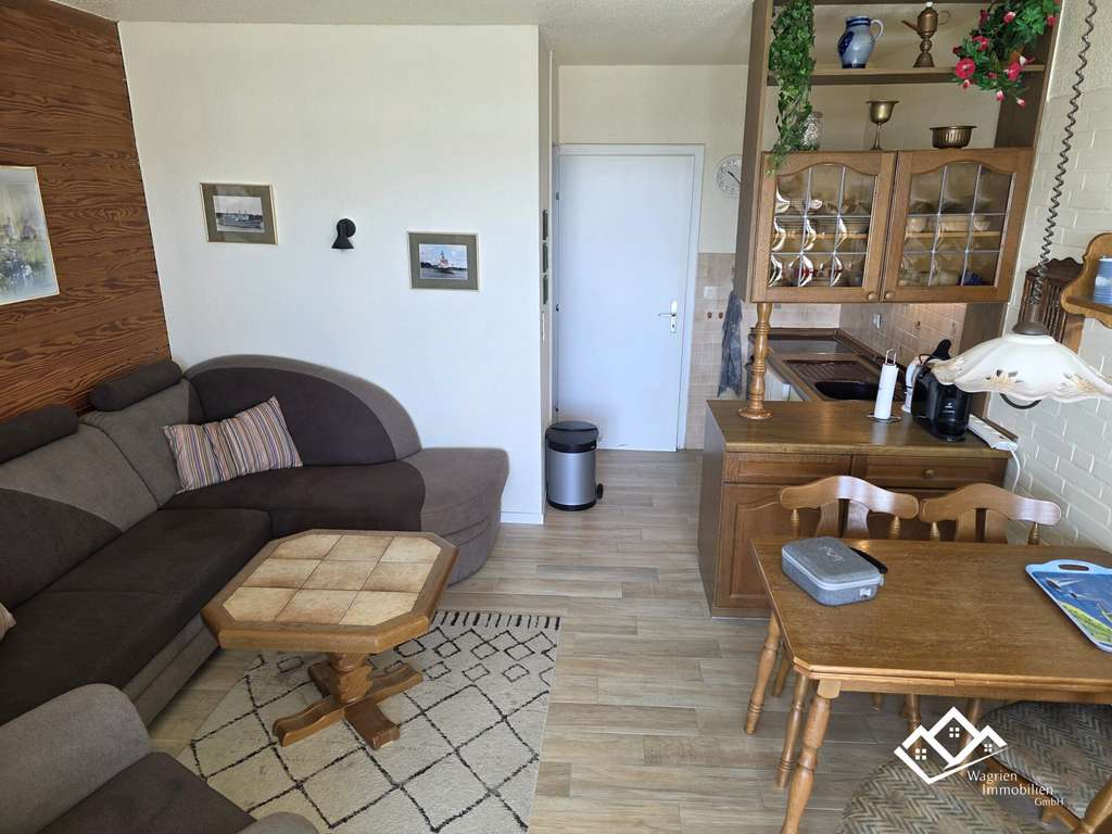 Immobilie in Großenbrode - Meer soweit das Auge reicht – 1,5-Zimmer-Wohnung in erster Reihe am Südstrand - Bild 1