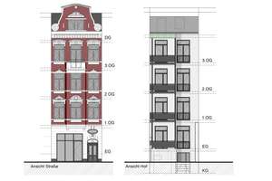 Modern sanierte 2 Zi.-Altbauwohnung mit Terrasse auf der Lübecker Altstadtinsel – 23552 Innenstadt, Lübeck – Vorschaubild 2