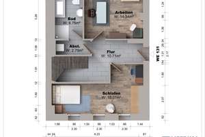 Penthouse über 3 Etagen mit Elbblick  am Wissenschaftshafen MD – Sarajevo- Ufer 24, 39106 Alte Neustadt, Magdeburg – Vorschaubild 48