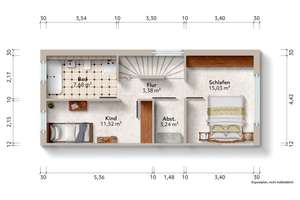 IHR NEUES ZUHAUSE:  MODERN; FAMILIENFREUNDLICH, SOFORT BEZIEHBAR – Die vollständige Adresse der Immobilie erhältst du vom Anbieter., 83629 Weyarn – Vorschaubild 21