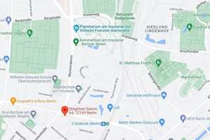 ** Große sonnige und voll möblierte 1-Zimmer-Wohnung in Steglitz, Selbstbezug oder Vermietung ** – Steglitzer Damm 66, 12169 Steglitz, Berlin – Vorschaubild 8