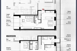 Urbanes Wohnen mit Stil: Exklusive 4-Zimmer-Maisonette in Stuttgart-Rosenstein – Die vollständige Adresse der Immobilie erhältst du vom Anbieter., 70191 Am Pragfriedhof, Stuttgart – Vorschaubild 11