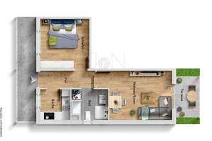 Investitionsmöglichkeit: Komfortables Apartment mit eigenem Eingang in Bielefeld-Sieker – Die vollständige Adresse der Immobilie erhältst du vom Anbieter., 33604 Mitte, Bielefeld – Vorschaubild 12