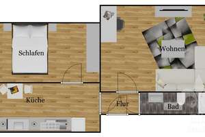 Praktische 2 Raum Wohnung mit Einbauküche und Dusche in Fermersleben sucht neuen Mieter – Alt Fermersleben 12, 39122 Fermersleben, Magdeburg – Vorschaubild 15