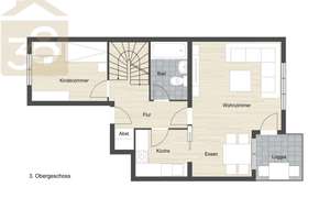 4-Zimmer-Maisonettewohnung mit großer Dachterrasse in Braunschweig! Meine Wohnung = mein Makler! – Die vollständige Adresse der Immobilie erhältst du vom Anbieter., 38102 Viewegsgarten-Bebelhof, Braunschweig – Vorschaubild 24