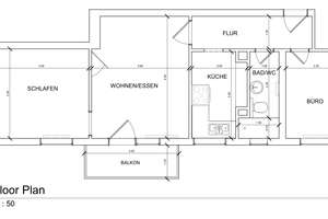 Helle frisch renovierte 3-Zimmer Wohnung in ruhiger Gegend im Grünen – Burgstraße 51, 70569 Kaltental, Stuttgart – Vorschaubild 2