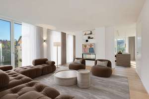 Penthouse-Erstbezug in der Maxvorstadt: 174 m² mit Lift-Landing & zwei Dachterrassen