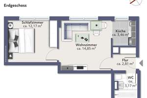 Klein im Format, stark im Standort – vermietete 2-Zimmer-Wohnung in München-Solln. – Die vollständige Adresse der Immobilie erhältst du vom Anbieter., 81479 Solln, München – Vorschaubild 8