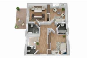 PROVISIONSFREI-Freistehendes Einfamilenhaus +Einliegerwhg,Garten,PV-Anlage/Klima,Garage+Stellplätze – Die vollständige Adresse der Immobilie erhältst du vom Anbieter., 47804 Forstwald, Krefeld – Vorschaubild 48