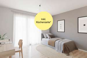 Barrierefreies Miniapartment mit Küchenzeile und Balkon – Roermonder Straße 76, 52072 Ponttor, Aachen – Vorschaubild 1