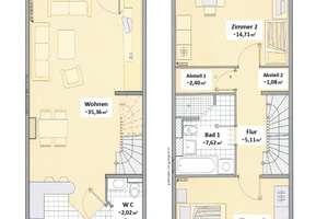 Reihenhaus mit gepflegtem Ambiente in angenehmer Nachbarschaft und ruhiger Umgebung ! – Die vollständige Adresse der Immobilie erhältst du vom Anbieter., 55291 Saulheim – Vorschaubild 16