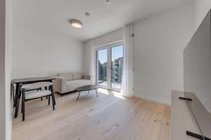Möblierte 2-Zimmer-Neubauwohnung in Unterbilk - Erstbezug mit Balkon - Stellplatz möglich – Die vollständige Adresse der Immobilie erhältst du vom Anbieter., 40223 Unterbilk, Düsseldorf – Vorschaubild 1