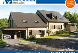 Straßenansicht Doppelhaus