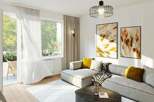 3 Zimmer Wohnung fußläufig zum Rhein