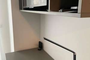 hochwertig ausgestatt. 1 Zimmer Neubauapp. mit EBK in Darmstadt-Mitte – Die vollständige Adresse der Immobilie erhältst du vom Anbieter., 64285 Mitte, Darmstadt – Vorschaubild 6