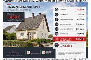 Für 1.458-€ ins Eigenheim! Top Preis, top Substanz, neue Bäder, zentrale Lage, sofort einziehen!