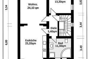 KR-VON-BECKERATH-STRASSE - INDIVIDUELLE STUDIO-WOHNUNG FÜR EINZELPERSON IN GEPFLEGTEM 2-FAMILIENHAUS – von-Beckerath-Strasse 3, 47799 Cracau, Krefeld – Vorschaubild 10