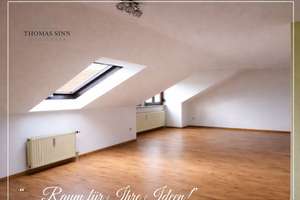Attraktive 3,5-Zimmer-Dachgeschosswohnung mit großzügigem Grundriss und Dachterrasse
