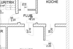 Kernsanierung 2025! hochwertig ausgestattete 2-Raum-Wohnung mit gr. Küche und Südterrasse – Doberaner Straße 37, 18057 Kröpeliner-Tor-Vorstadt, Rostock – Vorschaubild 2
