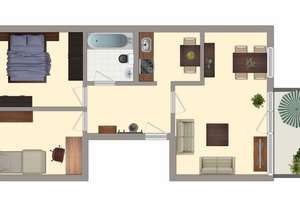 3 Zimmer mit Ausblick – Gustav-Jeuthe-Straße 14, 6849 Süd, Dessau-Roßlau – Vorschaubild 8