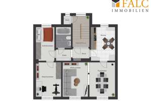 Historischer Altbau mit Stuckfassade, großzügigem Garten und außergewöhnlicher Maisonettewohnung – Die vollständige Adresse der Immobilie erhältst du vom Anbieter., 45144 Frohnhausen, Essen – Vorschaubild 17