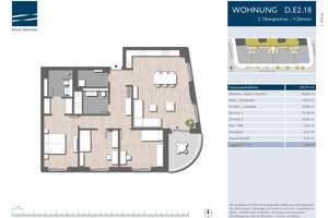 Schöne 4-Zimmer-Wohnung mit Bad-en-Suite – 60594 Sachsenhausen-Nord, Frankfurt am Main – Vorschaubild 13