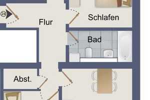 Wohnen über den Dächern im ruhigen Innenhof + EBK – Uhlandstraße 20, 9130 Chemnitz – Vorschaubild 11