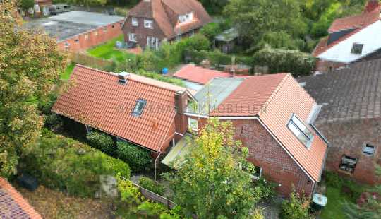 Bild von RESERVIERT!  Einfamilienhaus mit Anbau in Hinte-Groß Midlum – möbliert & vielseitig nutzbar