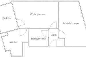 Zentral in Dellbrück: Ruhige 2-Zimmer-Wohnung mit Sonnenbalkon – 51069 Dellbrück, Köln – Vorschaubild 10