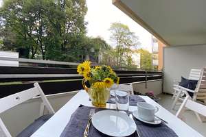 ***möblierte 1 Zimmer Wohnung mit Balkon in München in der Au, ab dem 01.07.2026! Ruhige LAGE!