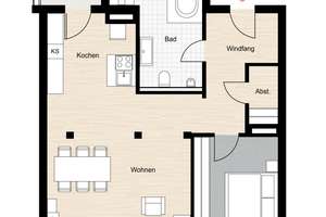 Elegante 2-Zimmer-Wohnung mit Altbaucharme und modernem Wohnkomfort – Die vollständige Adresse der Immobilie erhältst du vom Anbieter., 89073 Mitte, Ulm – Vorschaubild 12