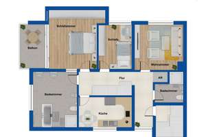 Großzügiges EFH mit Einliegerwohnung (diese ist vermietet) in gefragter Lage in Nürnberg-Schniegling – Die vollständige Adresse der Immobilie erhältst du vom Anbieter., 90427 Schniegling, Nürnberg – Vorschaubild 17