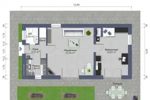 EINFAMILIENHAUS-ENSEMBLE AUF EINEM PARKÄHNLICHEN GRUNDSTÜCK MIT MASSIVEM GARTENHAUS – Segeberg (Kreis) – Vorschaubild 37