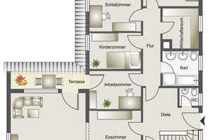 Wohnen im Grünen - Familienfreundliches Einfamilienhaus mit barrierefreiem Erdgeschoss – Reutlingen (Kreis) – Vorschaubild 25