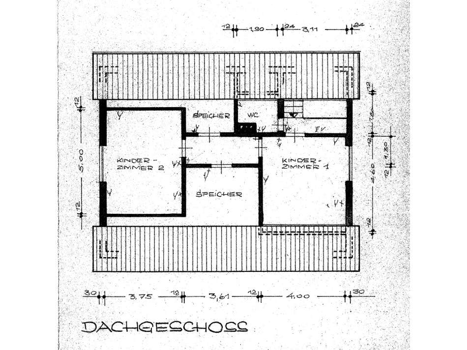 Grundriss Dachgeschoss