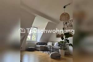 Tauschwohnung: Charmante 2,5 Zimmer Dachgeschosswohnung mit Dachterrasse – Die vollständige Adresse der Immobilie erhältst du vom Anbieter., 80636 Dom Pedro, München – Vorschaubild 2