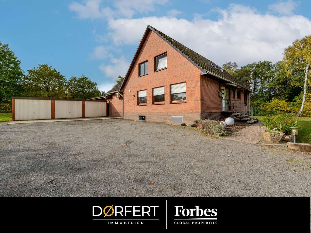 Immobilie in Bispingen - Zwei Häuser, ein starkes Gesamtpaket: Ein Traum in der Lüneburger Heide mit Pool und Sauna - Bild 0