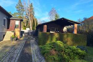 Bergfelde! Massiver Bungalow mit Vollkeller, 2 Terrassen, 2 Garagen, Pool u. 1124 m² Grundstück! – Oberhavel (Kreis) – Vorschaubild 4