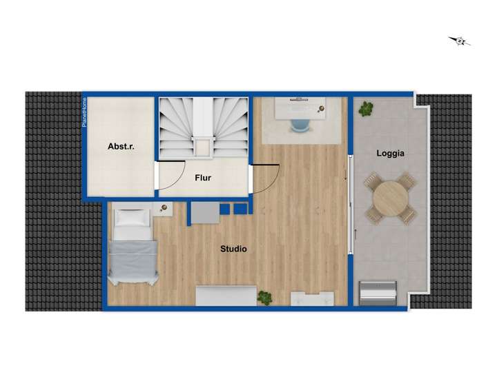 Grundriss Dachgeschoss