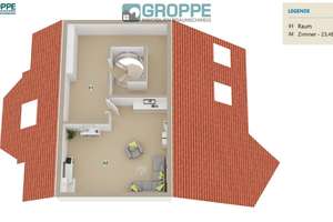 Großzügige 3,5 Zimmer Maisonette- Wohnung mit Loggia in Salzgitter-Thiede zu verkaufen. – 38239 Thiede, Salzgitter – Vorschaubild 24