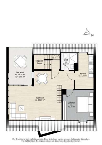 Einliegerwohnung Dachgeschoss