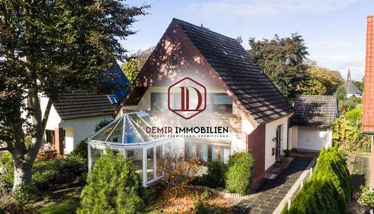 Bild von Einfamilienhaus mit direkter Feldlage und Wintergarten in Bremen-Rekum